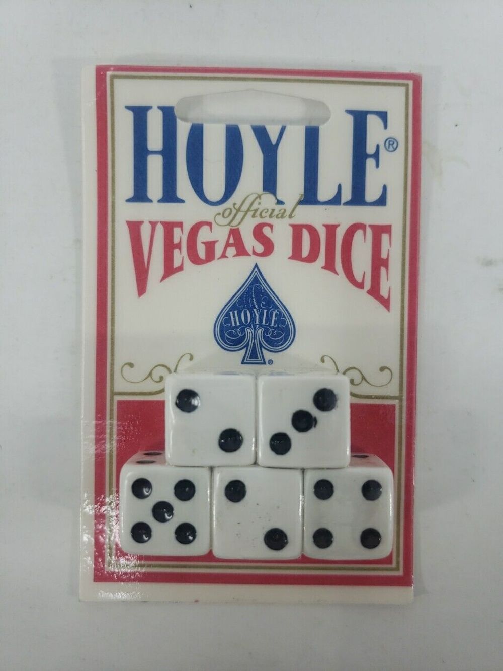 Hoyle Vegas Dice Official Vintage 1992 New Sealed Package Made In Hong Kong